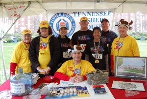 TN Fisher House Board Members with James Hunt and parent as Commissioner of Veterans Affairs Many=Bears Grinder