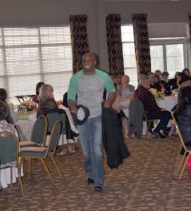 Melvin Kearney Strutting his suff at the show