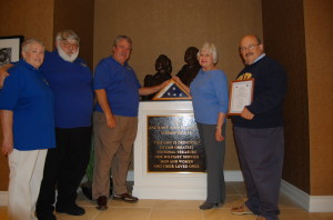 Opal and Kenneth Lyle, Harry Newkirk, Andrea Lawrence, Phil Barnett, Capt. US Navy Ret. and TN FH Board Member