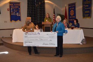 SMYRNA ROTARY PRESENTS 'BIG CHECK'!