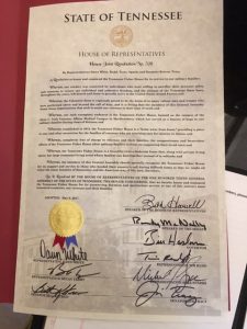 Joint Resolution from House of Representatives