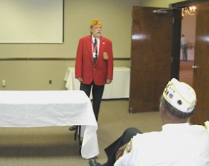 Bill Citelli, President of Middle TN Fisher House Foundation, Inc., speaking to attendees